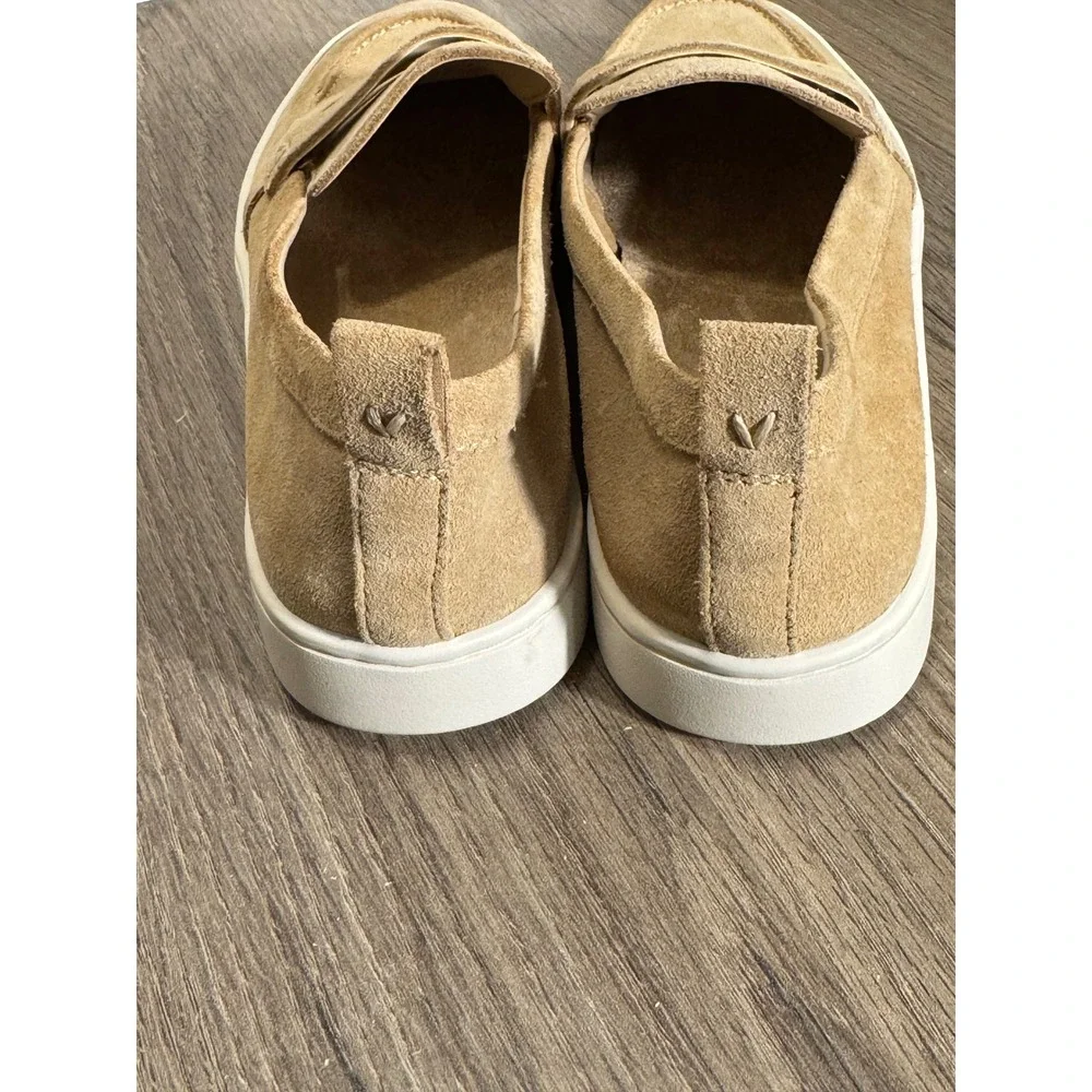 Vionic Tan Suede Loafers - Picture 4 of 12
